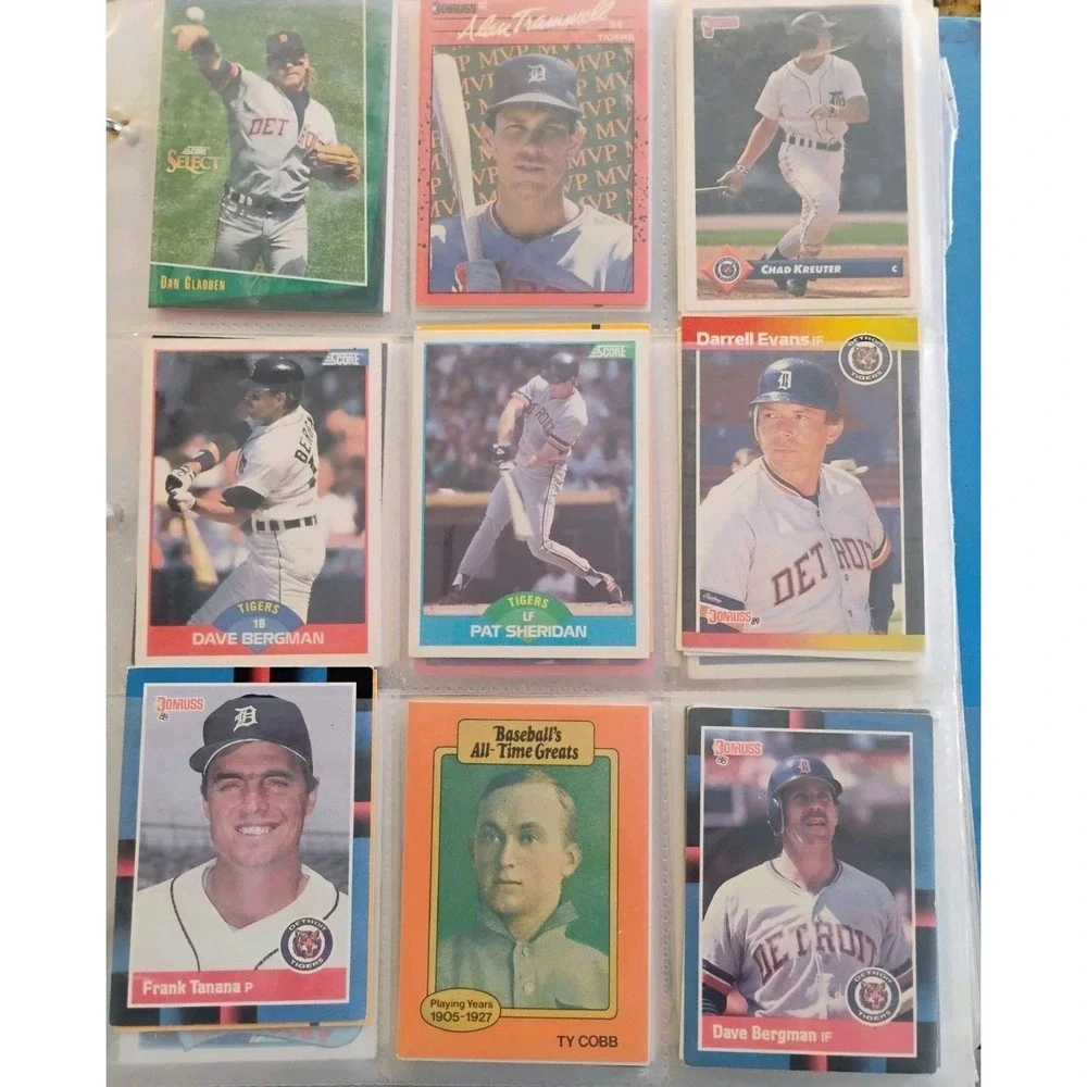 90's Baseball Card Lot 300+ Topps DonRuss Score Select Jose Conseco And More